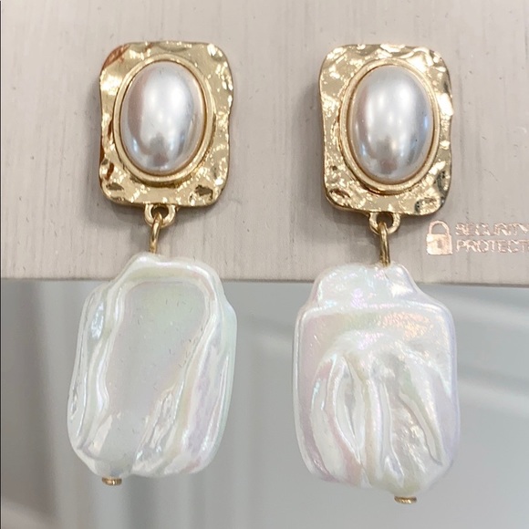 ▪️TOP-SHOP Pearl Earrings ✨ - Picture 1 of 5